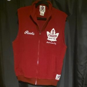 Roots Canadian National Winter Olympics Team Red Vest